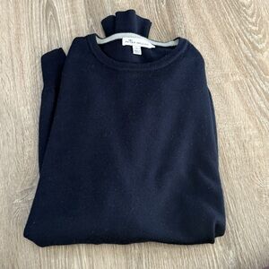 Peter Millar Men's Dark Blue Crewneck Sweater